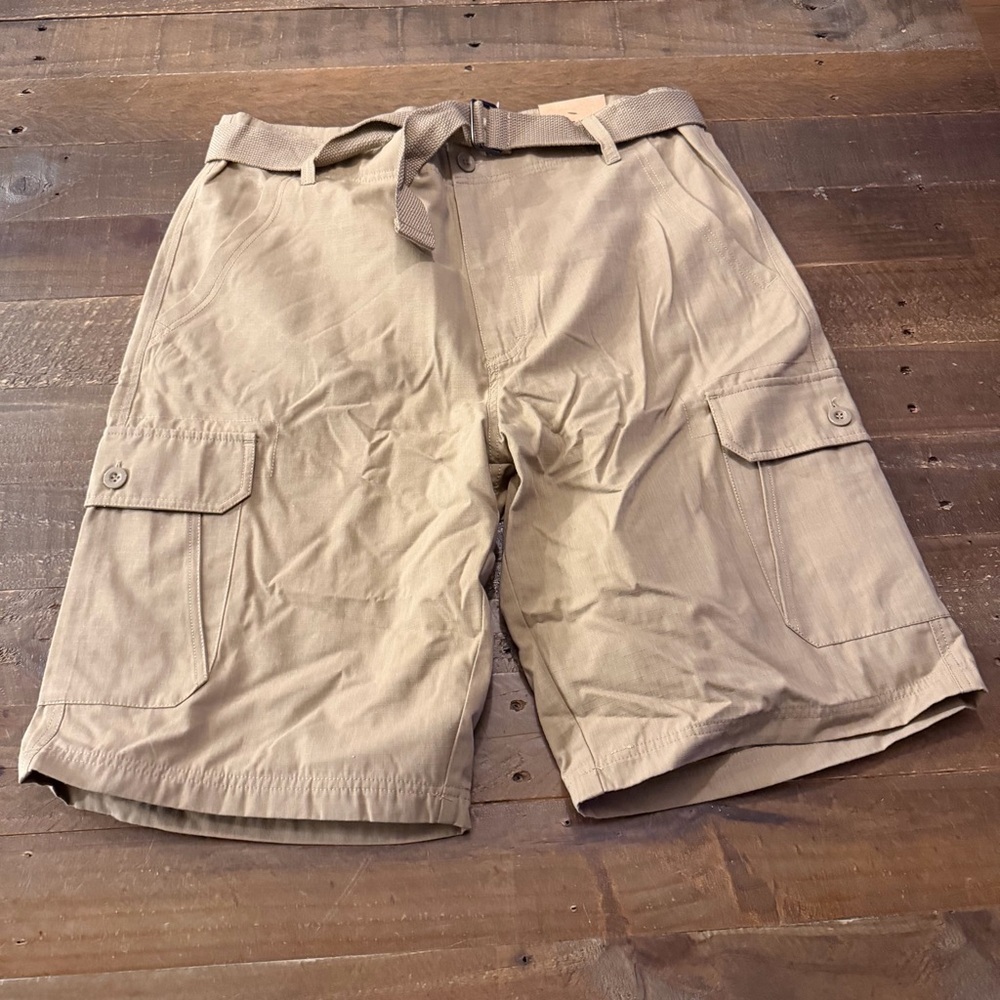 Copper denim Men's brown Cargo Shorts 34w
